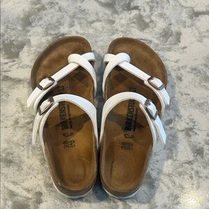 Birkenstock White Sandals